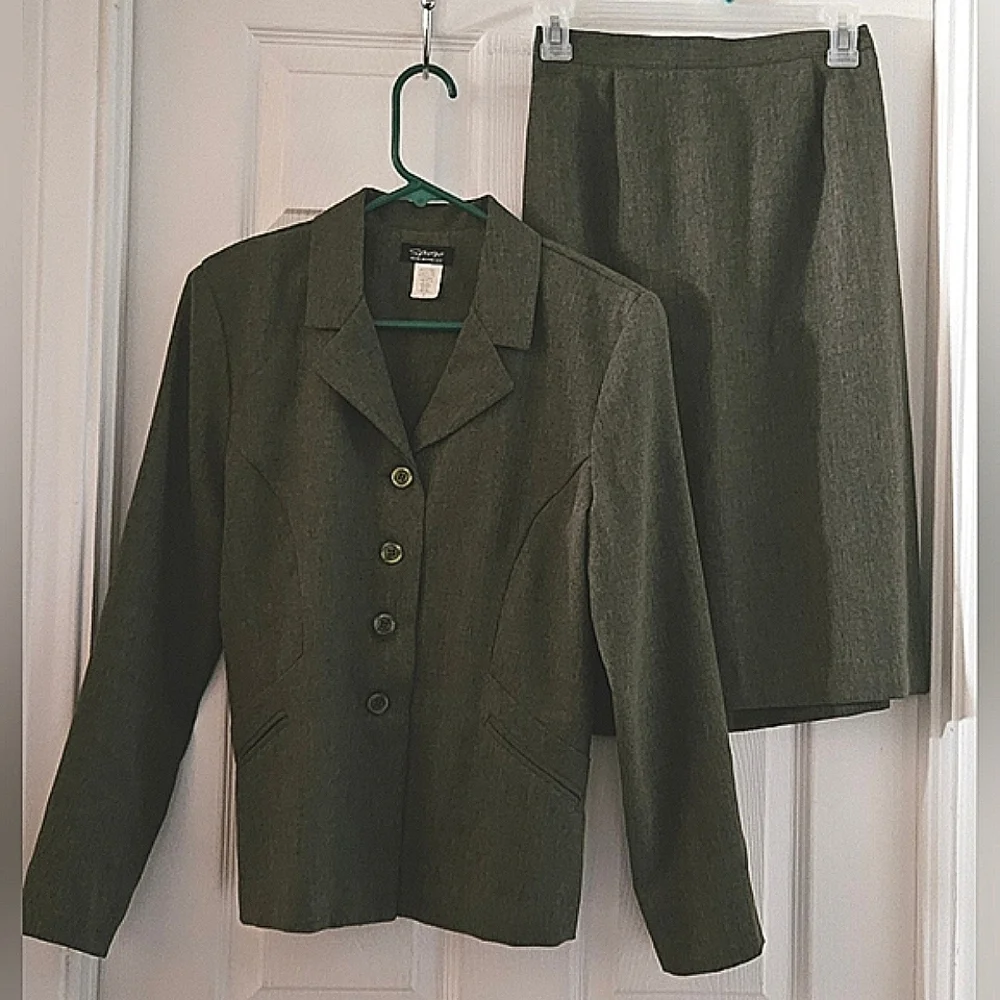 Spago Before Anything Else 2 Piece Blazer And Skirt Set